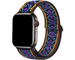Innerlight® Nylon - Nority - 38mm / 40mm / 41 mm - Nylon bandje geschikt voor Apple Watch - Geschikt als Apple Watch bandje voor Series 1/2/3/4/5/6/7/8/9/10 42mm/11 42mm/SE