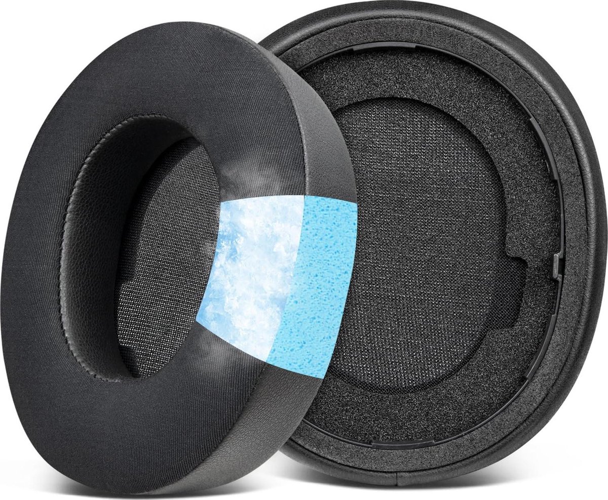 Vervanging oorkussens voor Steelseries Arctis Nova Pro draadloze koptelefoon - Hoge dichtheid Noise Isolation Foam - Extra dikte - Zwart