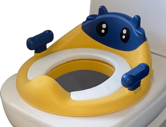 Toiletzitting voor kinderen met trap, geüpgraded WC-opzet voor kinderen voor jongens en meisjes, 2-in-1 toilettrainer met trap, in hoogte verstelbaar comfortabel veilig toiletzitting (Blauw DRIE trap Toiletzitting voor kinderen met trap, geüpgraded WC-opzet voor kinderen voor jongens en meisjes, 2-in-1 toilettrainer met trap, in hoogte verstelbaar comfortabel veilig toiletzitting (Blauw DRIE trap