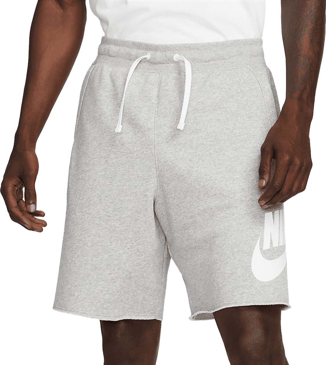 Nike Club Alumni Short Heren Grijs