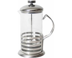 Gerimport French Press -cafetière glas - 800 ml - 7 kopjes - met filter