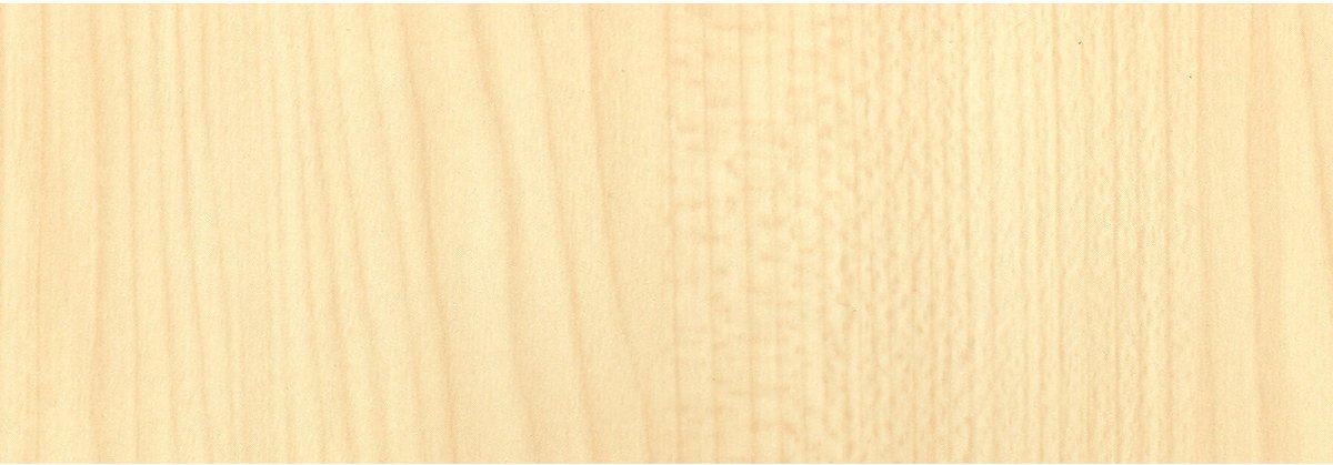 Decoratie plakfolie - essen houtnerf look - licht bruin - 45 cm x 2 meter zelfklevend - meubelfolie