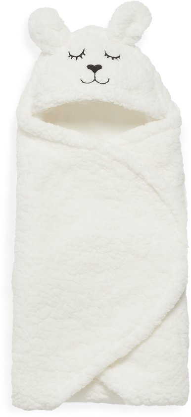 Jollein Wikkeldeken Bunny 100x105cm - Off-White