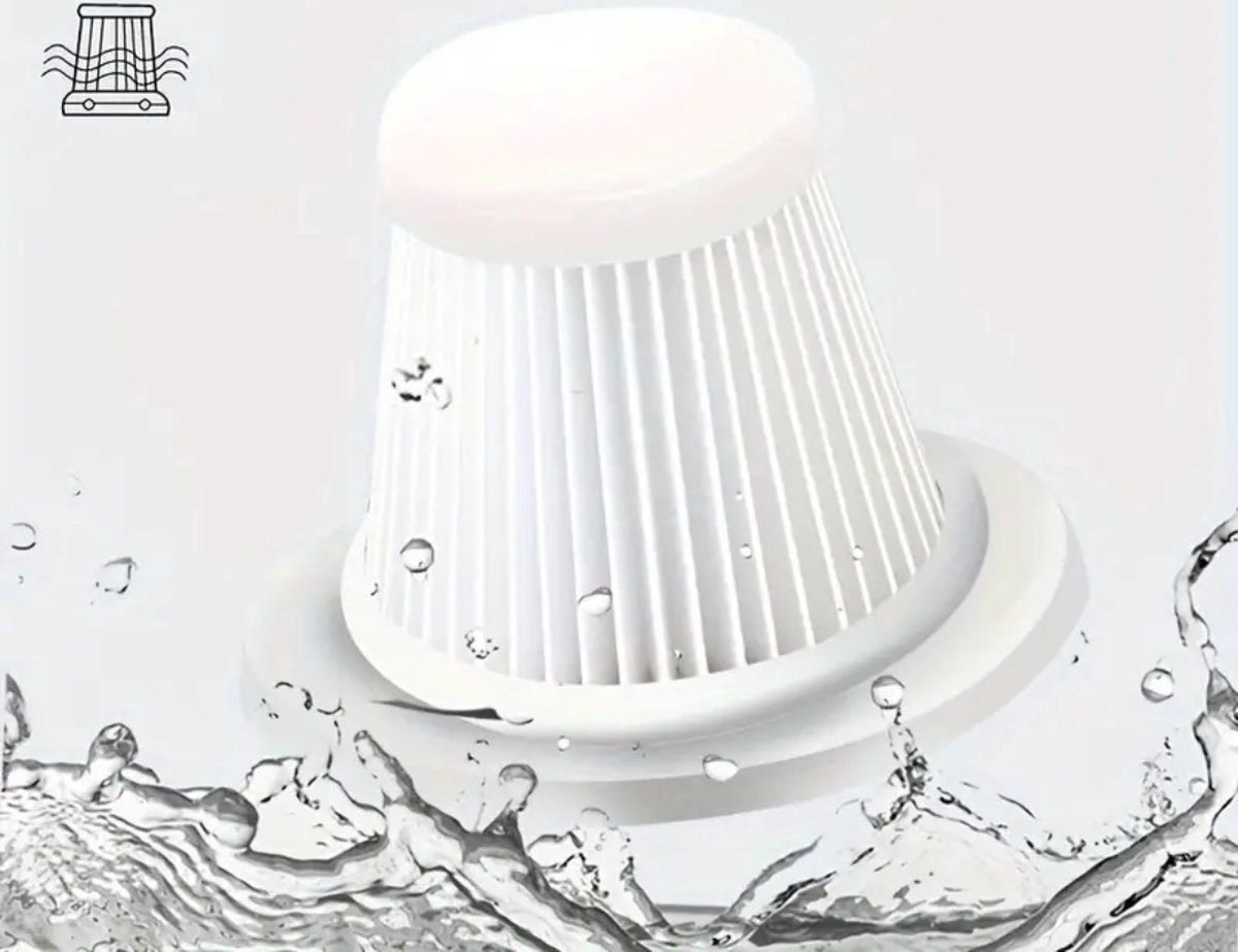 Bovista Kruimeldief Snoerloos Draadloos Auto Stofzuiger Groen - afbeelding 2