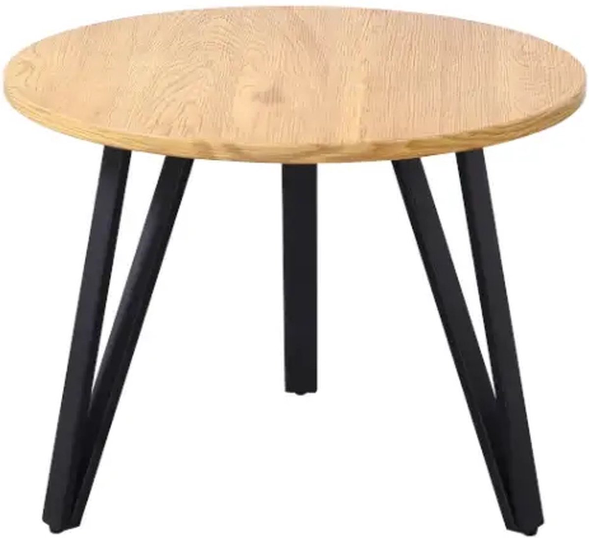 salontafel Santiago- rond- bruin