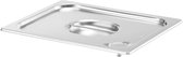 HENDI Deksel voor GN containers – siliconenrand – luchtdichte afsluiting – 265x325 mm