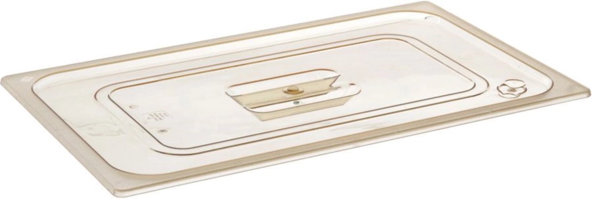 HENDI Gastronorm bak – hoge temperatuurbestendigheid – 0,6L – transparant – 176x108x65 mm