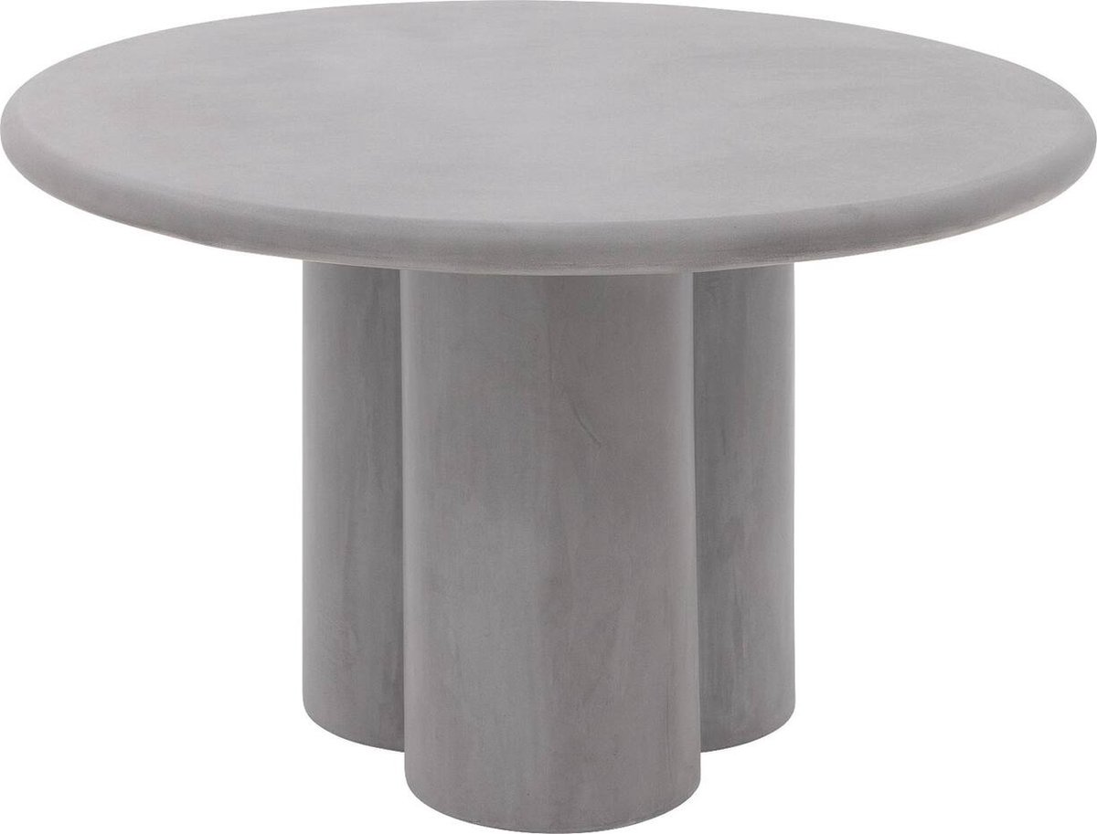 Goossens Stan Eettafel - Beton - 150 x 76 x 150 cm - Rond