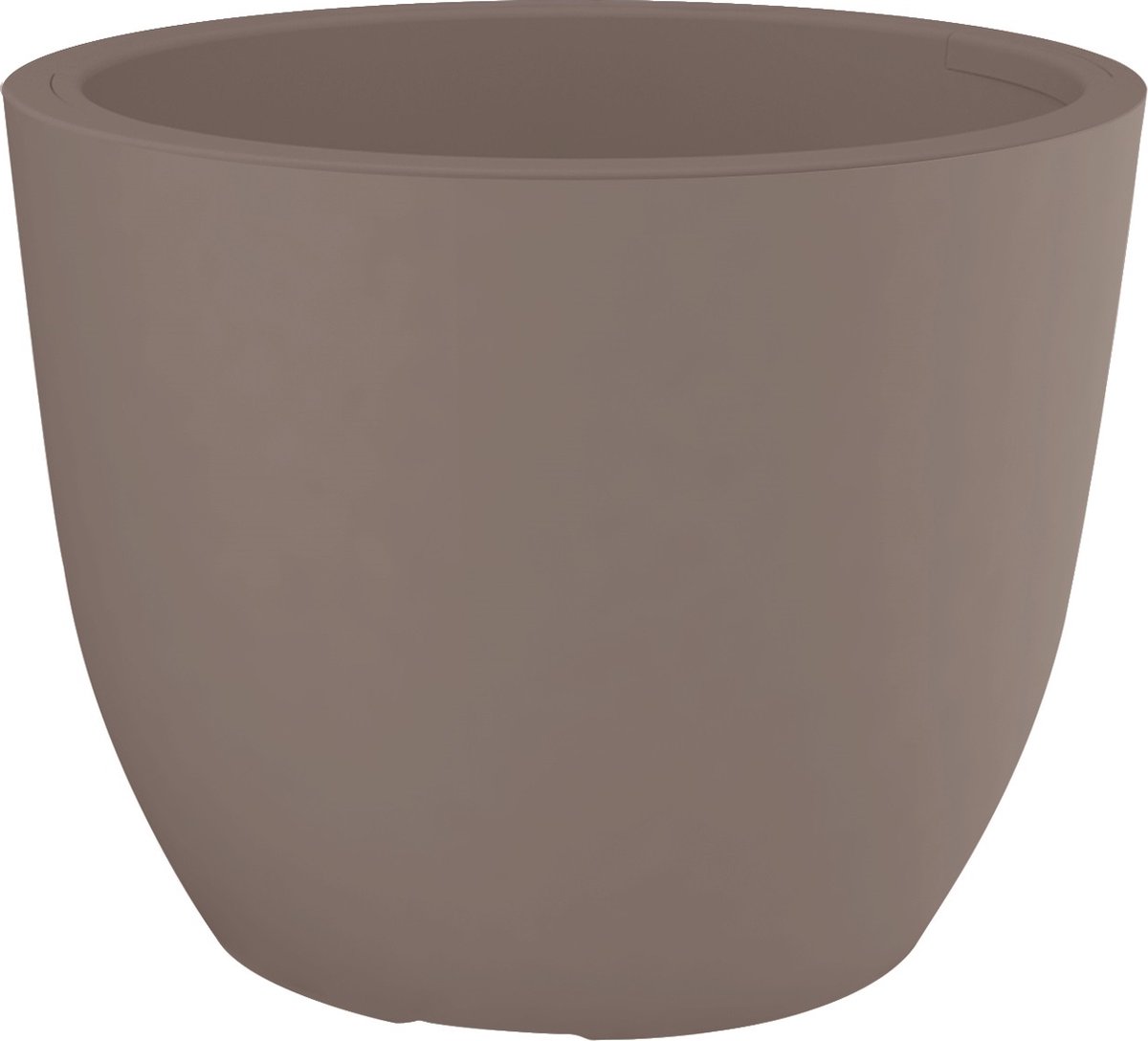 Bloempot Buiten Rond Conca Style 38cm TAUPE Nicoli