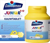 Bol.com Davitamon Junior 3+ kauwvitamines - multivitamine kinderen - banaan - 120 stuks aanbieding