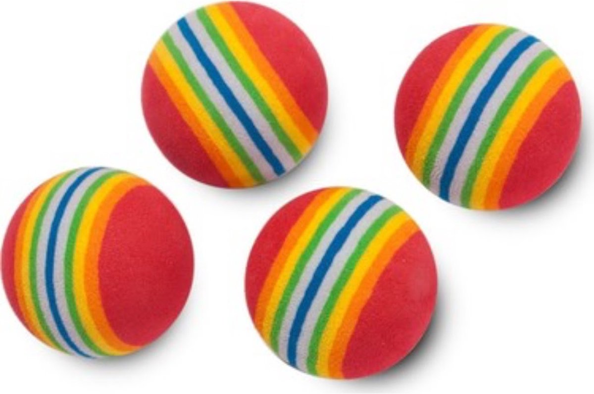LG Katten Speelballen - Set van 4 thumbnail 5
