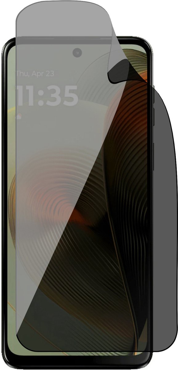 Privacy Screenprotector geschikt voor Motorola Moto G55 - 1x FlexGuard Screen Protector