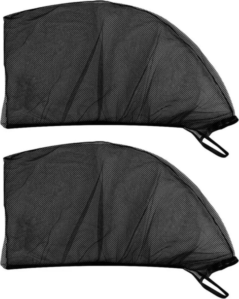 Raamhor auto - Voor ramen - 2 stuks - Insecten net auto raam - Insecten hor - Hor tegen muggen auto - Kamperen - Kamperen hor