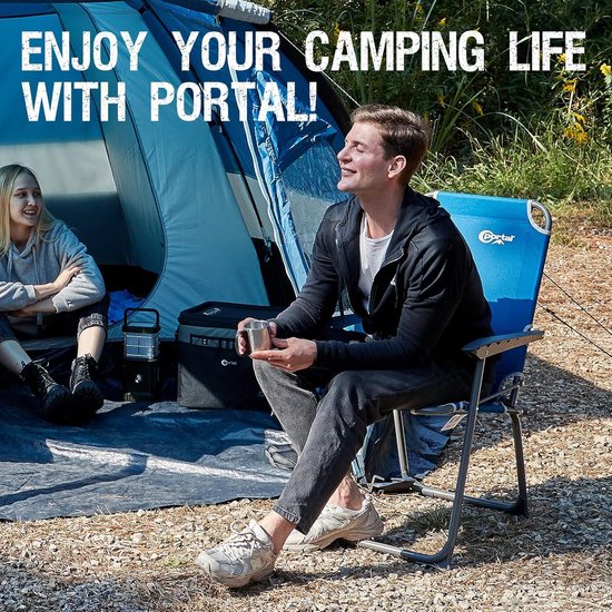 Sportneer Campingstoel, opvouwbare campingstoel, draagbare