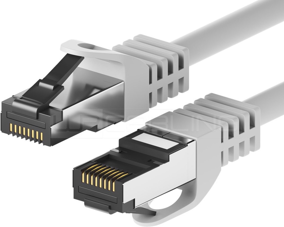 WP WPC-PAT-8SF010 netwerkkabel Grijs 1 m Cat8.1 S/FTP (S-STP)