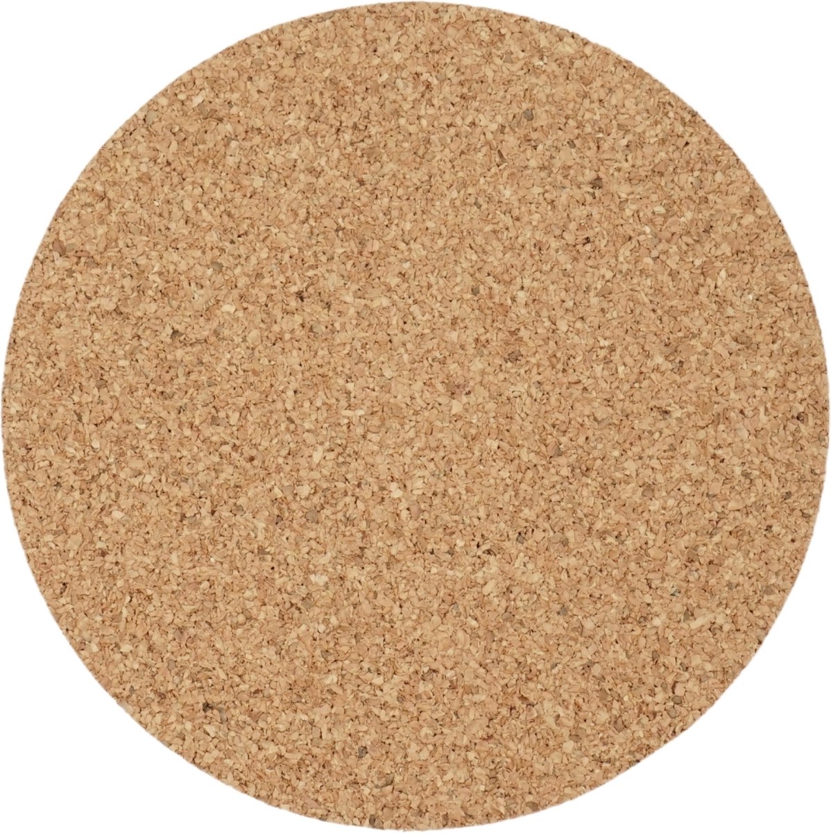 Set van 8 kurken onderzetters - 9,5 x 9,5 x 0,2 cm - Duurzame keus
