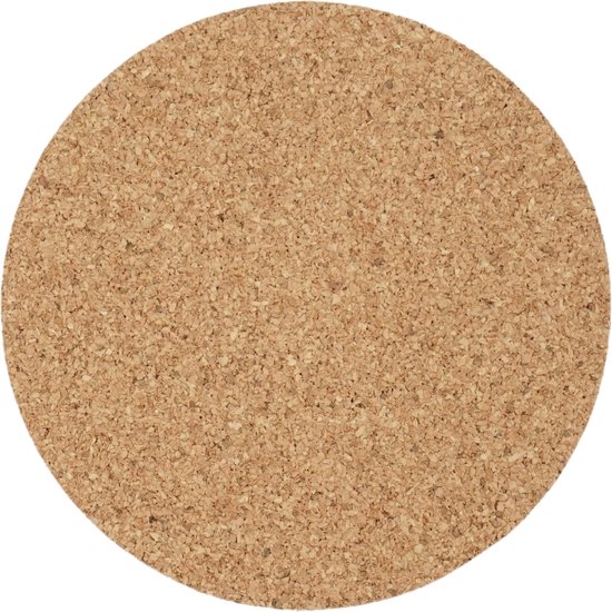 Set de 8 sous-verres en liège - 9,5 x 0 x 0,2 cm - Choix durable