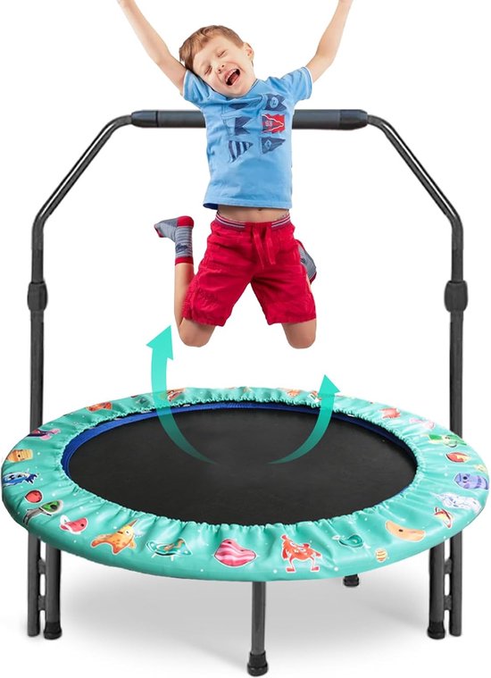 Solacis Mini trampoline - Fitness trampoline - Kinder trampoline - Mini trampoline volwassenen - Kleine trampoline - Must have!