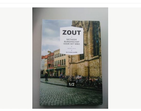 9789082071641 - ZOUT Methode burgerschap voor het MBO niveau 3 en 4