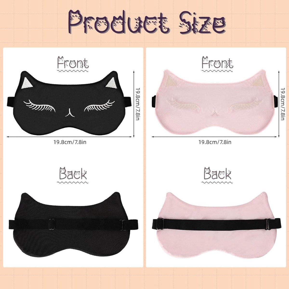 Masque De Chat En Dentelle Halloween - Accessoire Cosplay Soirée Pour Femmes, Design élégant - 4