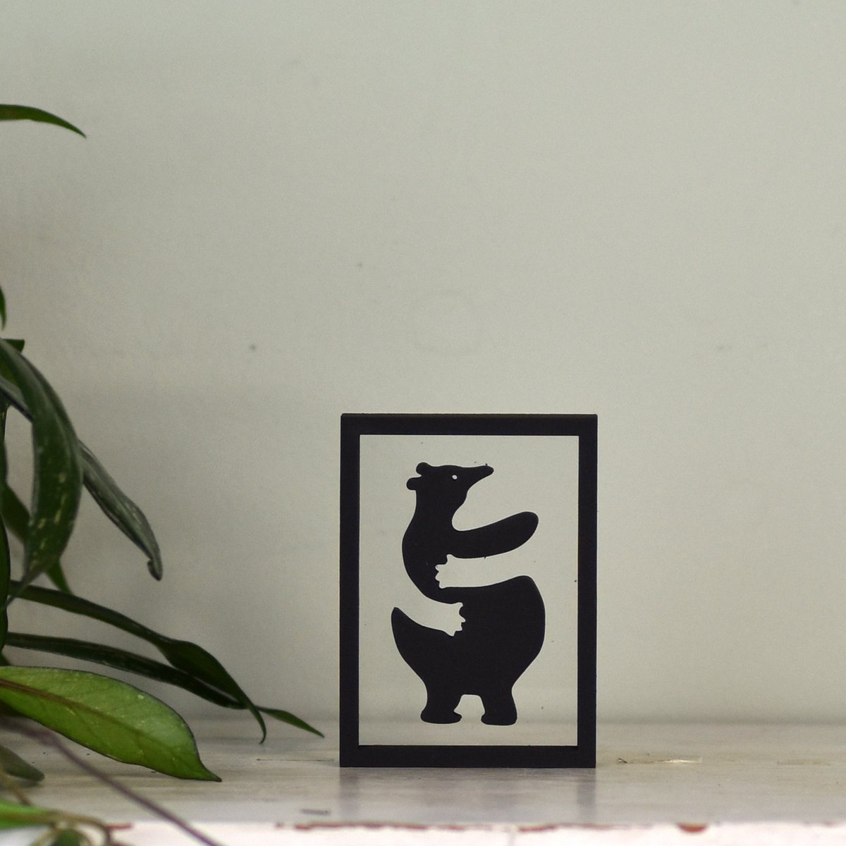 Houten lijstje – Floating Frames – Hugging bears