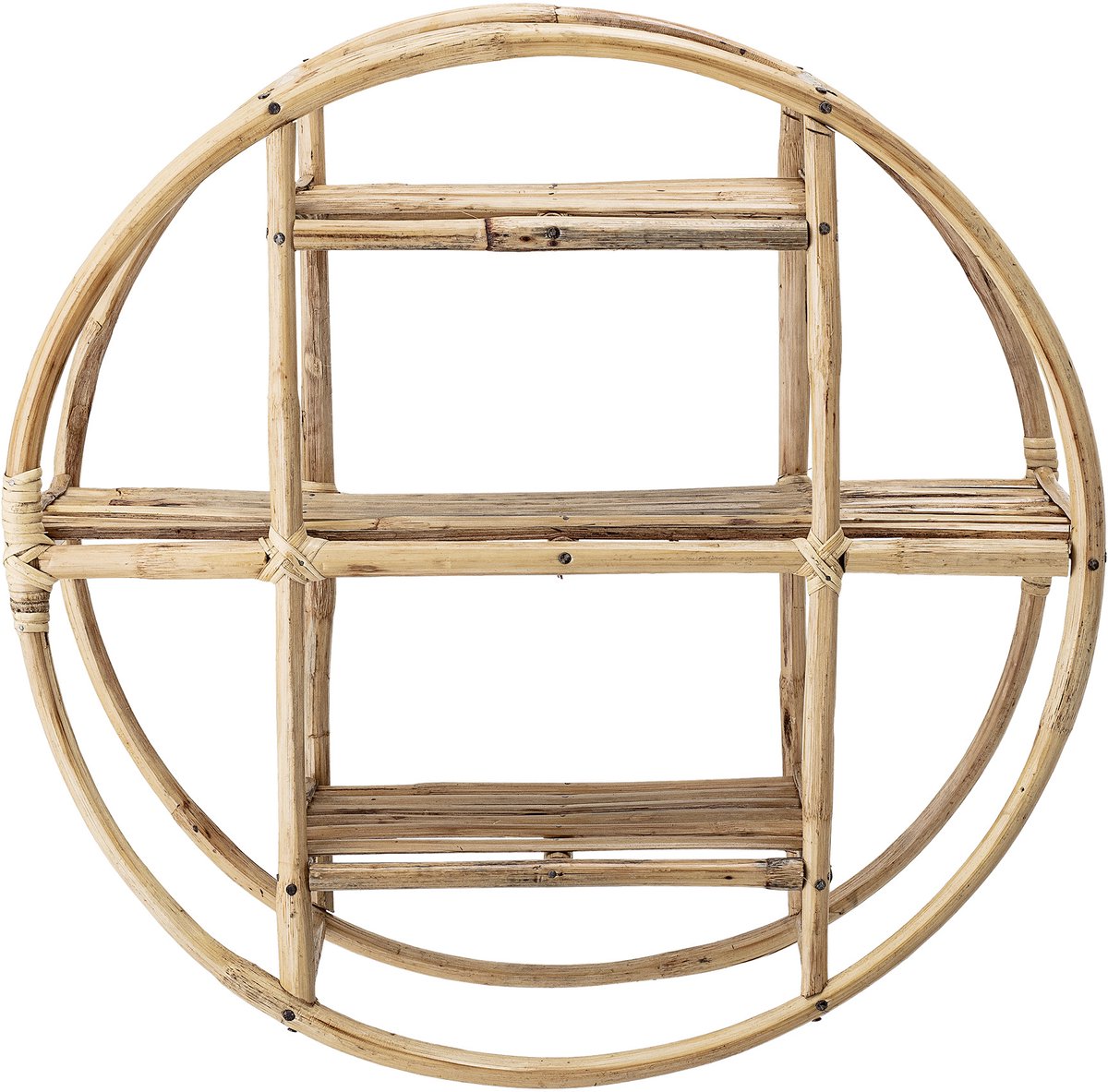 Sia Boekenplank - Beige - Riet