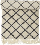 Bloomingville - Tapis Warda Natural - Laine - L 200 cm x l 70 cm