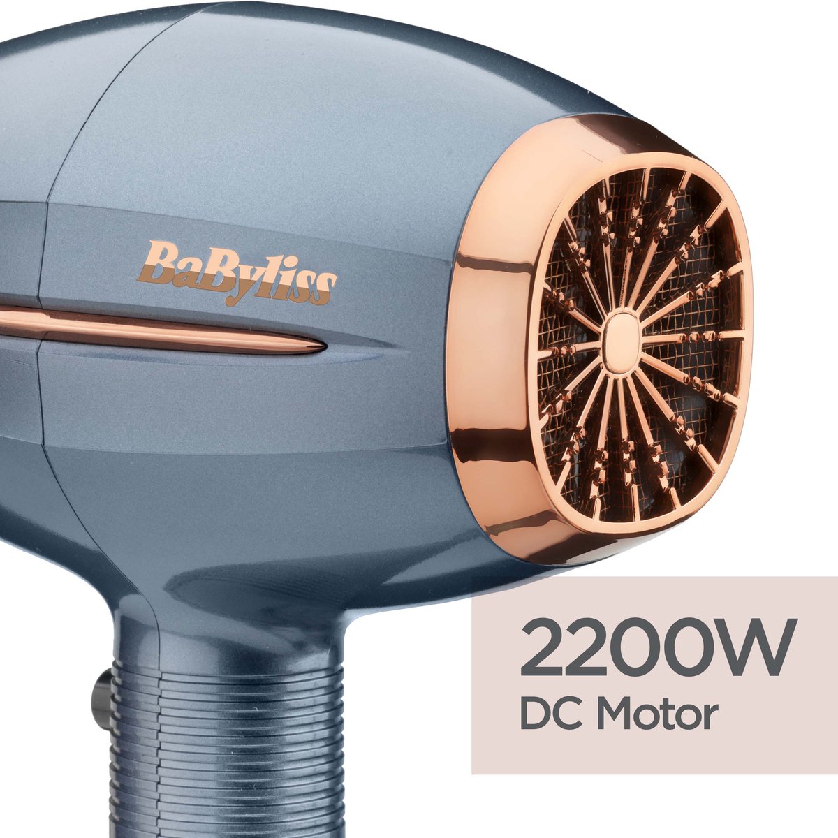BaByliss Denim Luxe D251PE Föhn - Ionisch - Coolshot - Titanium-keramisch — afbeelding 6