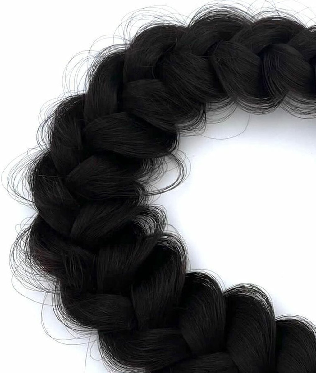 HairOlicious Fluffy Braid Chocolate