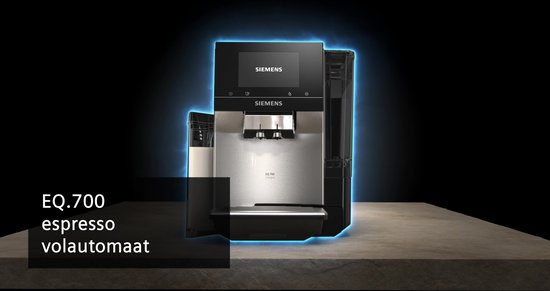 Sieens Kaffeevollautoat EQ700 TQ717D03, 36 internationale