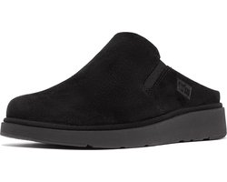 Fit Flop Gen FF Elasticated Mules Black Dames Pantoffels - Zwart - 37