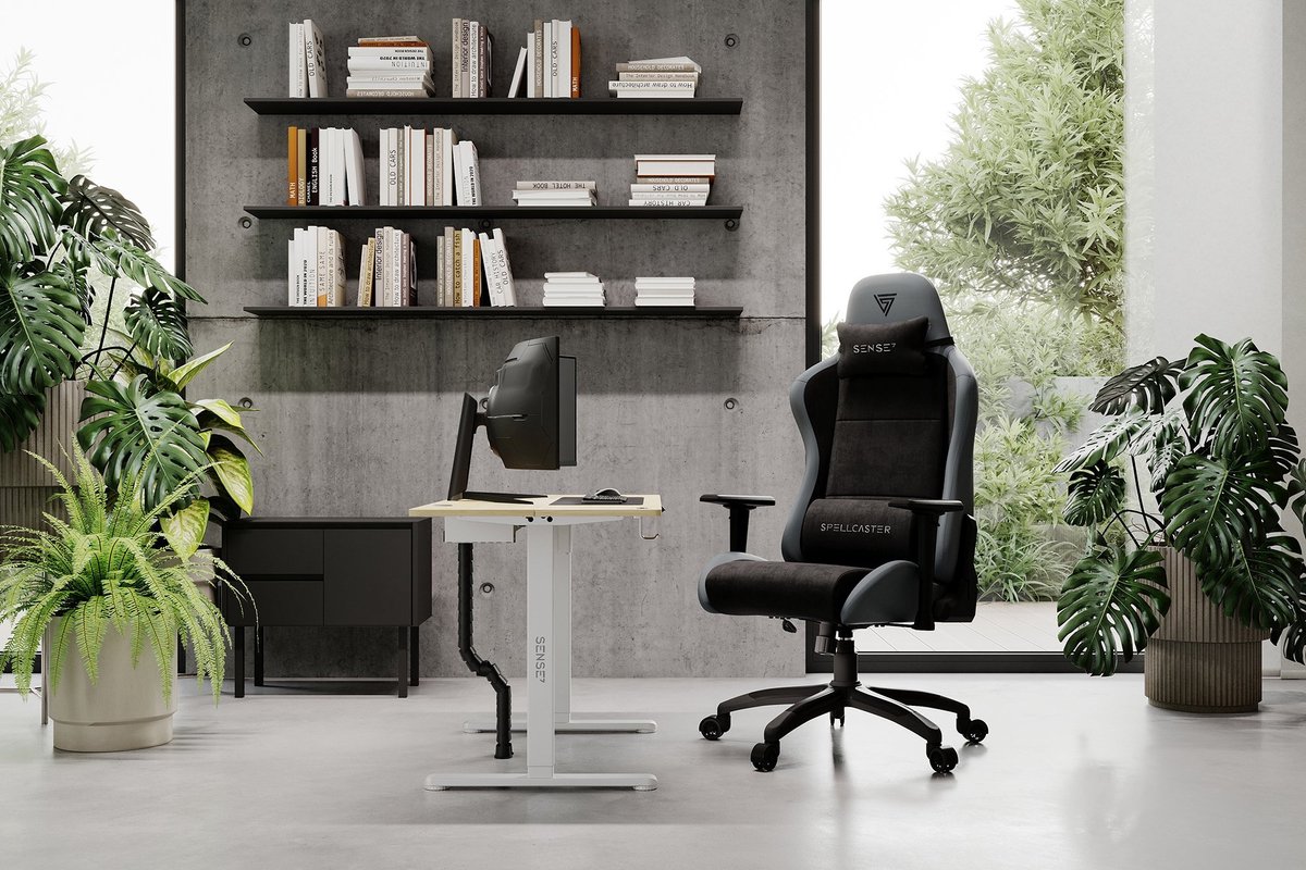 SENSE7 Spellcaster FUKU XL PU Ergonomische bureaustoel, - afbeelding 3