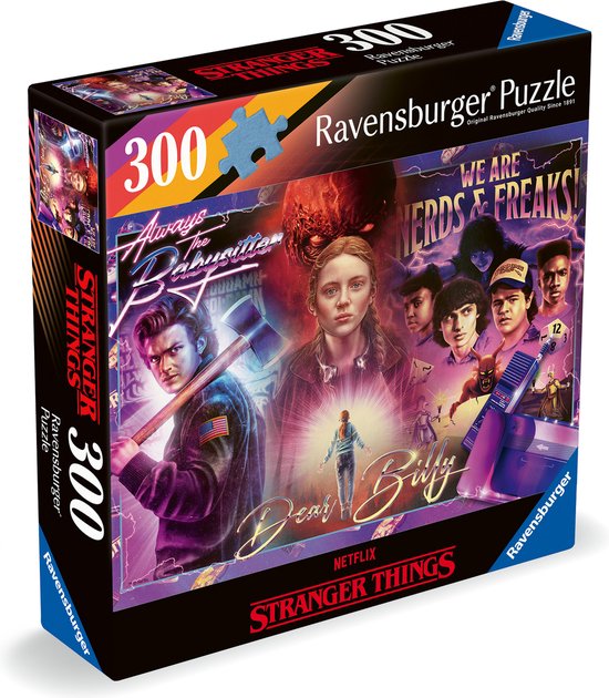 Ravensburger puzzel Stranger Things - Legpuzzel - 300 stukjes
