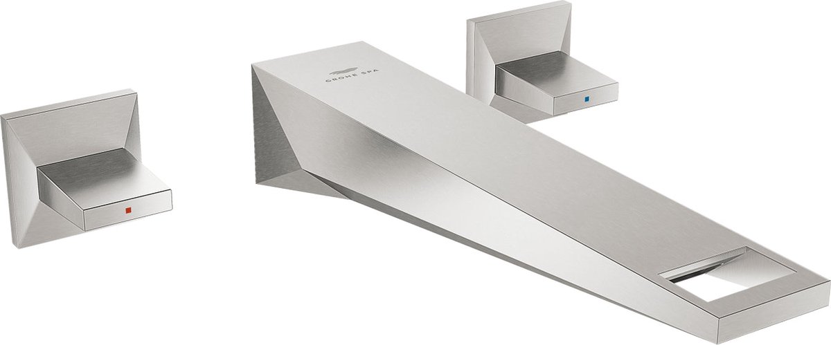 Grohe Spa Groh Allure 3-Gats Wastafelmengkraan Ss