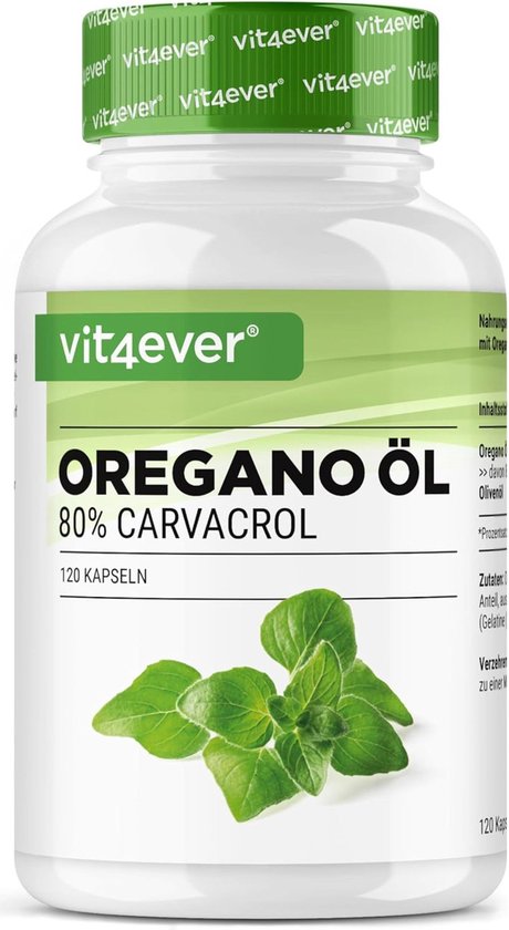 Heldengrün® MAX HOCHDOSIERT Oregano Öl - Zertifiziertes Lebensmittel 50