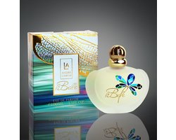 CADEAU AANBIEDING - LiBelle - Franse Eau de Parfum - met een heerlijke frise geur - blijft absoluut de gehele dag ruiken - met Jasmijn, Iris en witte Muskus. (met GRATIS dameshorloge)