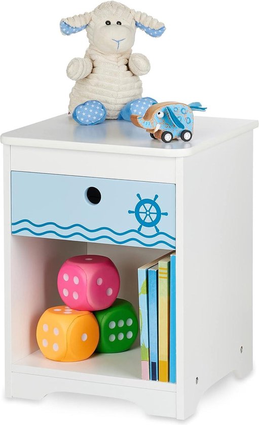 en.casa] Wandgarderobe Fjord mit 6 Haken Wandregal Garderobenleiste Bambus Kindergarderobe für