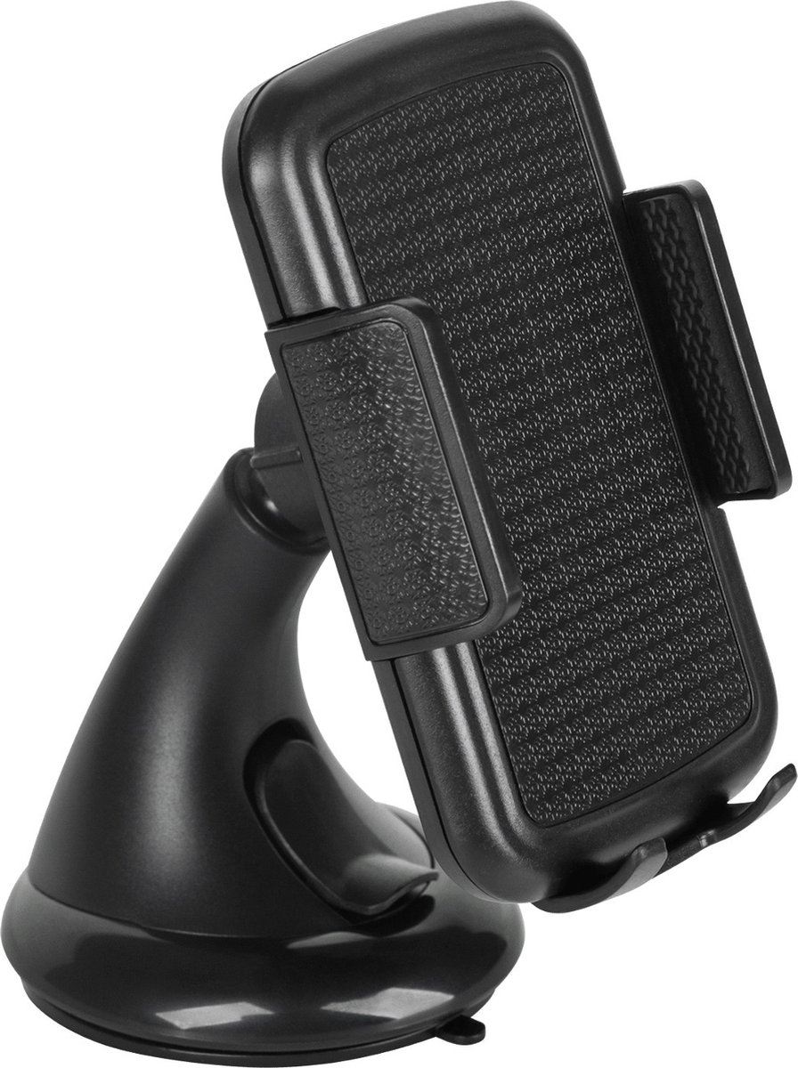 MaxLife MXCH-01 - Autohouder voor een telefoon tussen 5,5 cm en 8,7 cm breed zwart