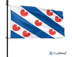 VlagDirect - Friese vlag - Friesland vlag - 90 x 150 cm