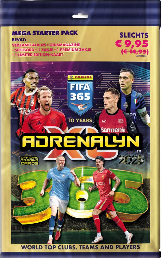 Foto: Adrenalyn xl fifa365 24 25 mega starter pack