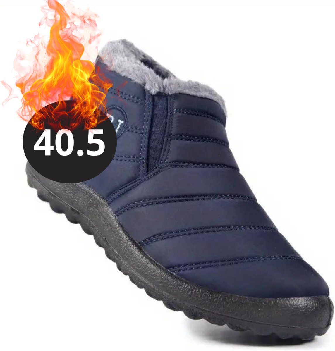 Bovista Snowboots Sneeuwschoenen Sneeuwboots Dames Wintersport Ski Skischoenen – 40.5 Laag Blauw