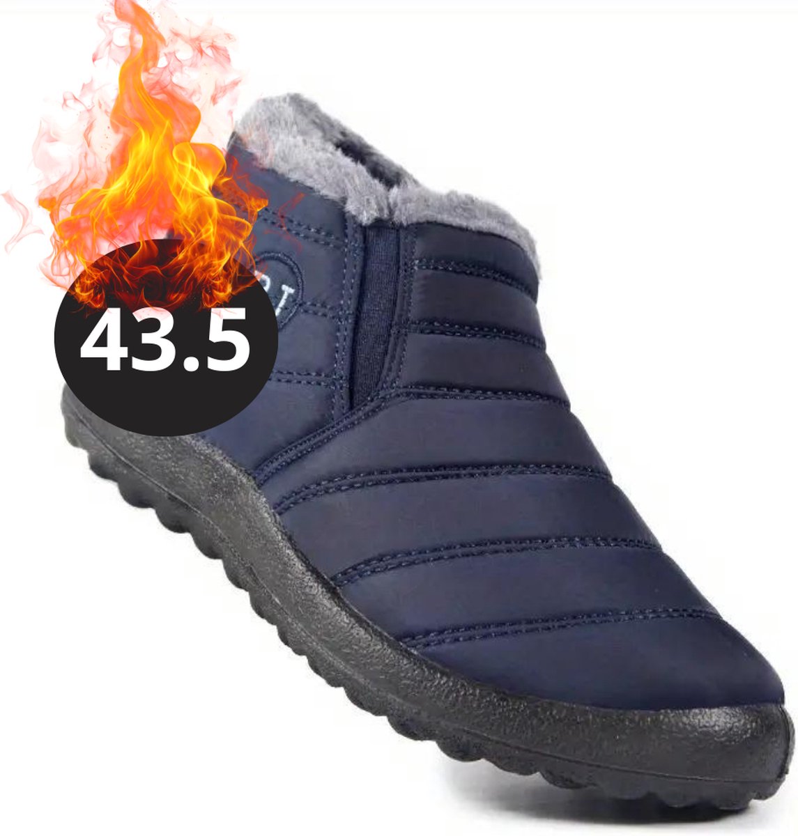 Bovista Snowboots Sneeuwschoenen Sneeuwboots Dames Wintersport Ski Skischoenen – 43.5 Laag Blauw
