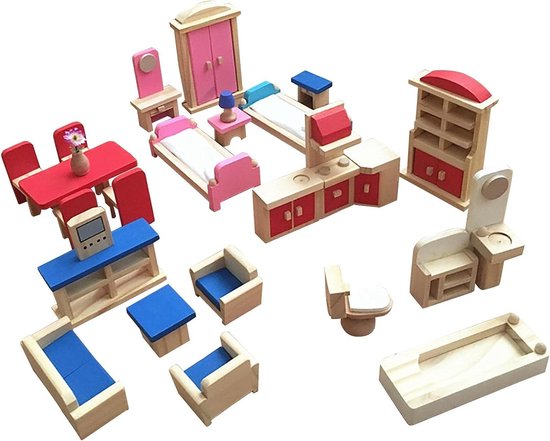 Bouwpakket Poppenhuis Meubeltjes Keuken - De