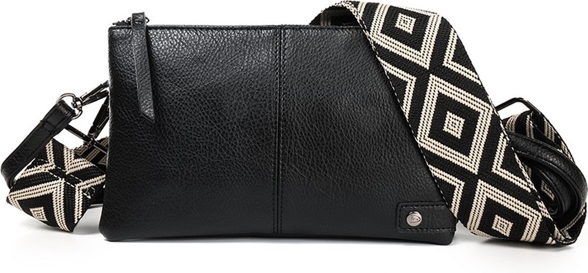 ImDutch - Zwart Castel schoudertasje / crossbody new - OLT11409