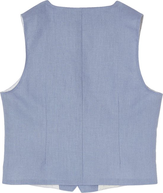 Vertbaudet Veste sans manches de cérémonie garçon en coton/ lin