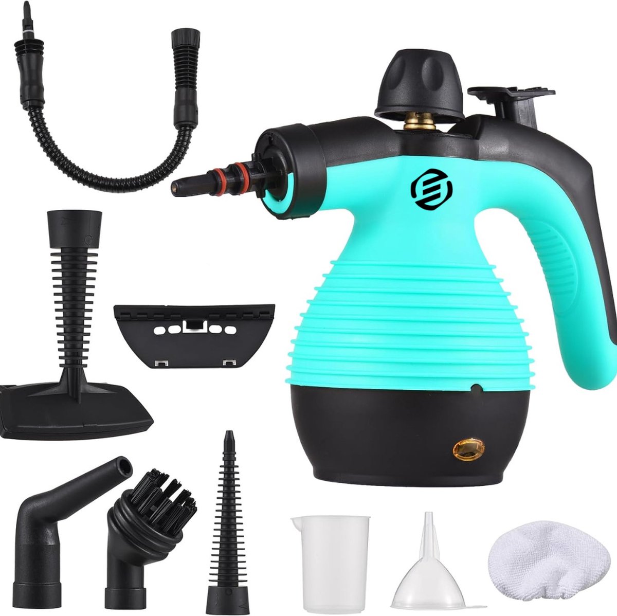 Goedkoopste Equivera Stoomreiniger - Handstoomreiniger - Draagbaar - 9 Accessoires - Vlekverwijderaar