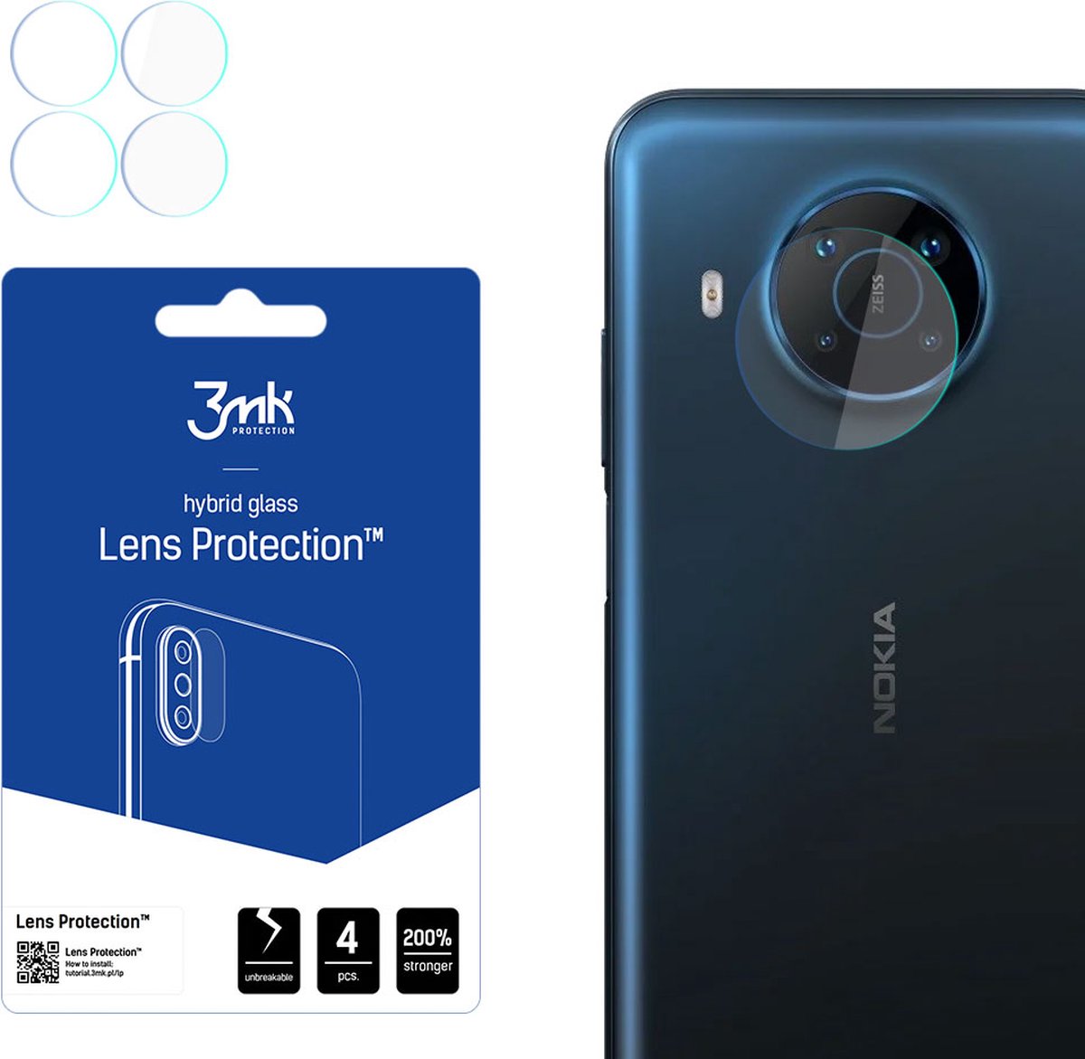 Nokia X100 - 3mk Lens Protection