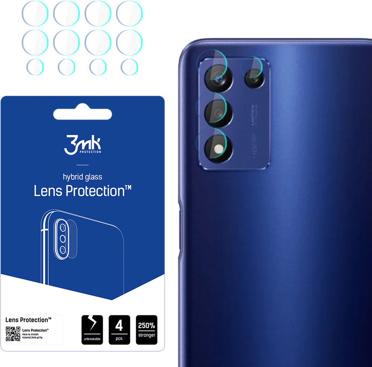 Realme Q3s - 3mk Lens Protection