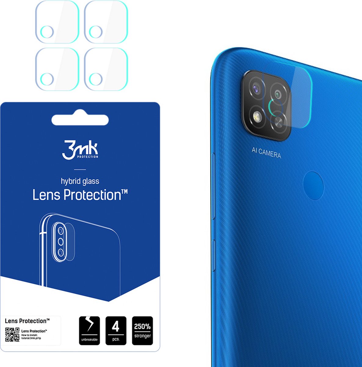 Xiaomi Redmi 9C - 3mk Lens Protection