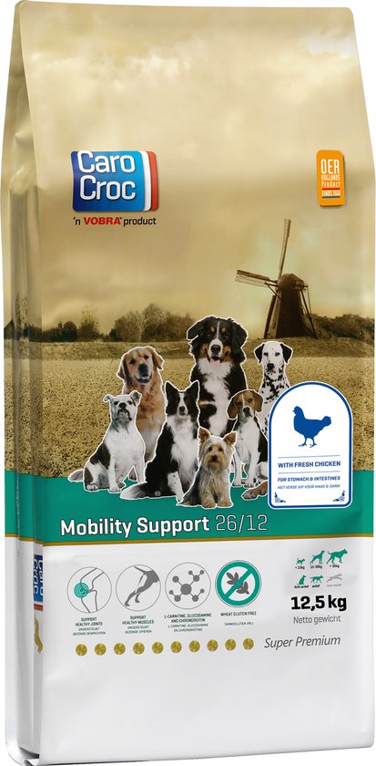 Carocroc Super Premium Mobility Support 12,5 kg - Hond